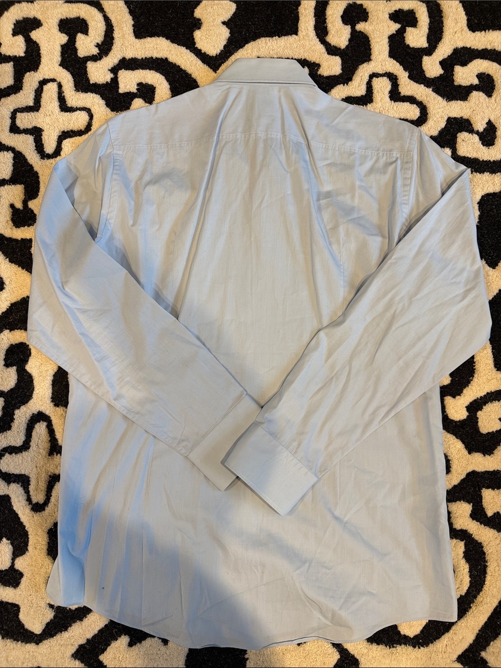 Hugo Boss Men's Light Blue Button-Up Dress Shirt. 16 1/2 neck. Sleeves 34/35 - Picture 5 of 7